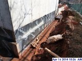 Waterproofing around foundation walls at Elev. 4-Stair -2 Facing East (800x600).jpg